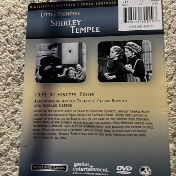 Digitally, remastered, little princess, starring Shirley Temple - Picture 2 of 2